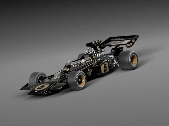 Lotus 72D John Player Special 1970-1975199 3D Model by SQUIR
