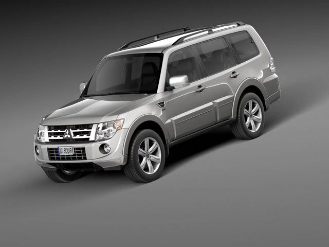 Mitsubishi Pajero 2006-2013 3D Model by SQUIR Mitsubishi Pajero 2006-2013 3D Model by SQUIR