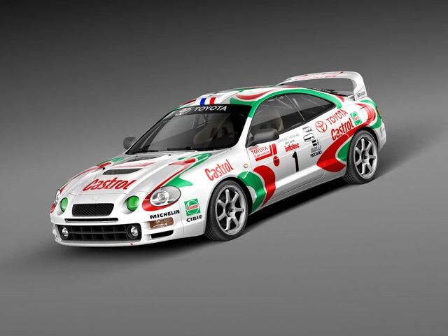 Toyota Celica GT4 Castrol Rally - 3D Model by SQUIR