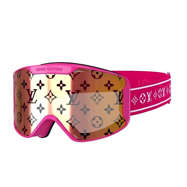 Louis Vuitton Snow Goggles Mask S00 - 3D Model by 3dmonk