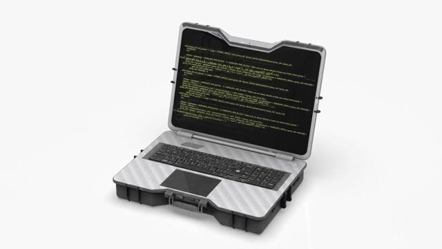 Tactical Laptop - 3D Model by sanchiesp