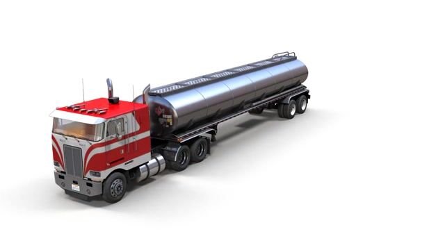 Peterbilt 362 Tanker Trailer - 3D Model by Veaceslav Condraciuc