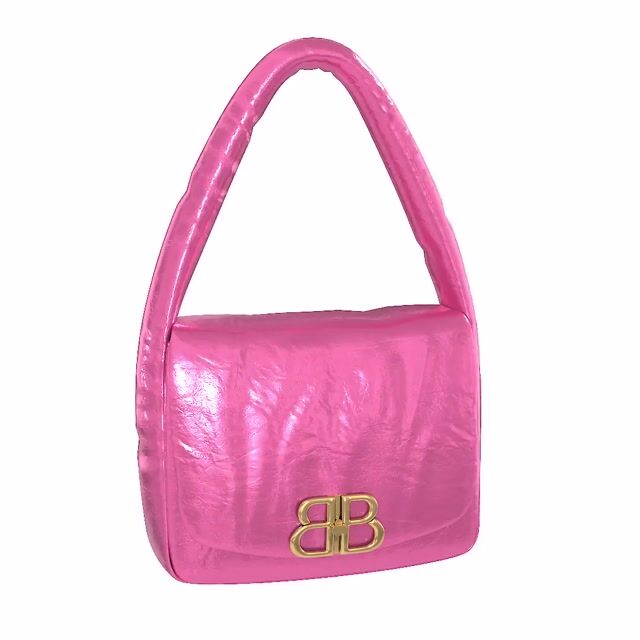 Balenciaga Monaco Small Sling Bag Pink - 3D Model by 3dmonk