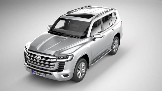 Toyota Land Cruiser Zx 2022 - 3D Model by SQUIR