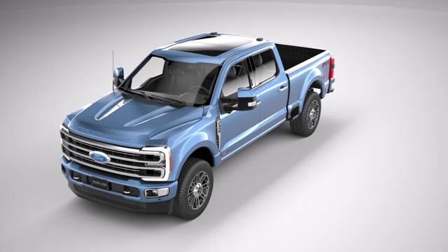 Ford F350 Superduty Limited Edition 2023 - 3D Model by SQUIR