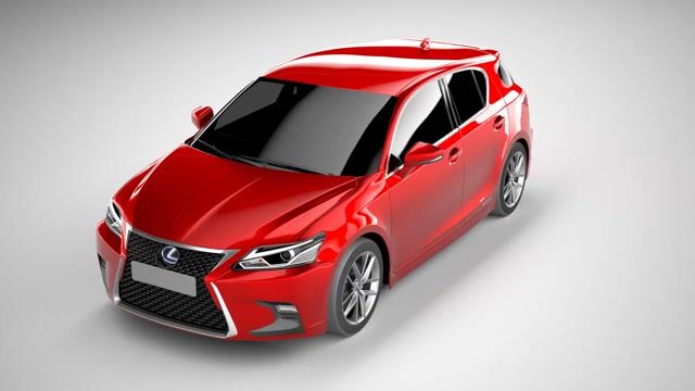Lexus CT 200h Regular 2020 - 3D Model by SQUIR