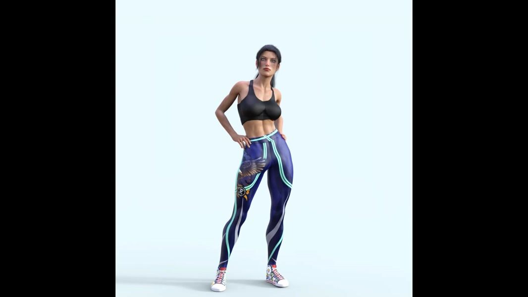 Sublimated Legging Printfull for Genesis 8.1 Female - Daz Content by  artworksimpson