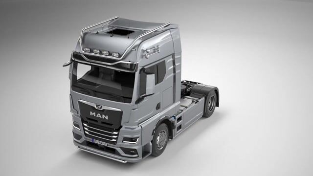Man TGX 2021 - 3D Model by SQUIR