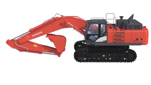 ミニカー HITACHI ZAXIS470 LCH Hitachi Zaxis 470LCH 1:50 Model Review - YouTube