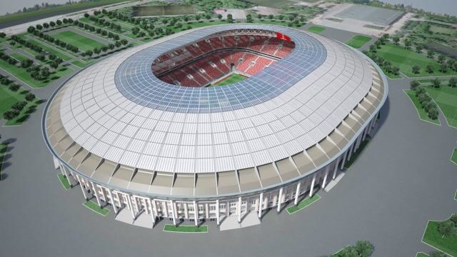 Luzhniki Stadium Moscow - 3D Model by SQUIR