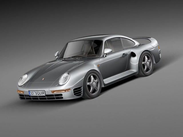 Porsche 959 1986-1990 3D Model by SQUIR Porsche 959 1986-1990 3D Model by SQUIR