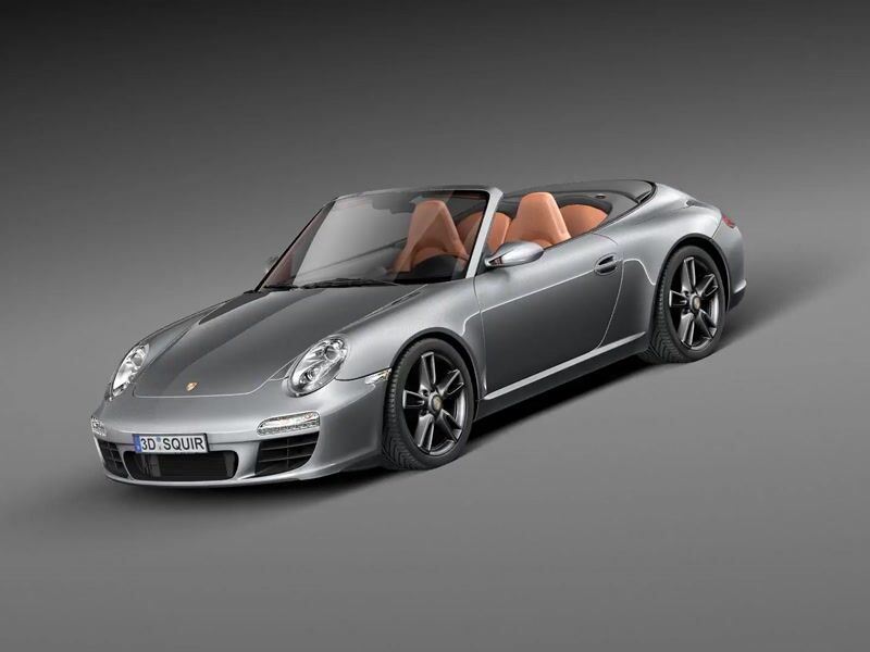 Porsche 911 997 Cabriolet 2011 GT Spirit – Échelle 1/18, Grise, Modèle Neuf